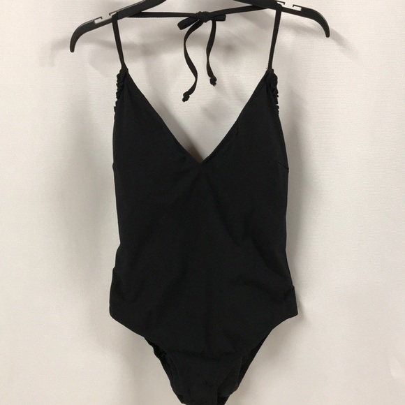 J. Crew Other - J. Crew black Swimsuit one piece  Ruffle swimsuit